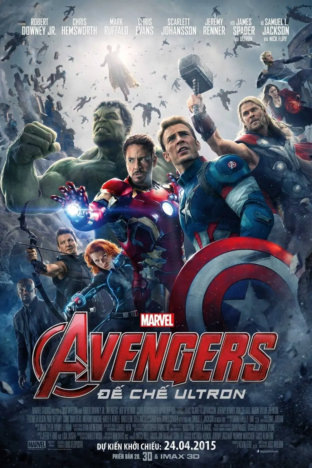 Xem phim Biệt Đội Siêu Anh Hùng 2: Đế Chế Ultron