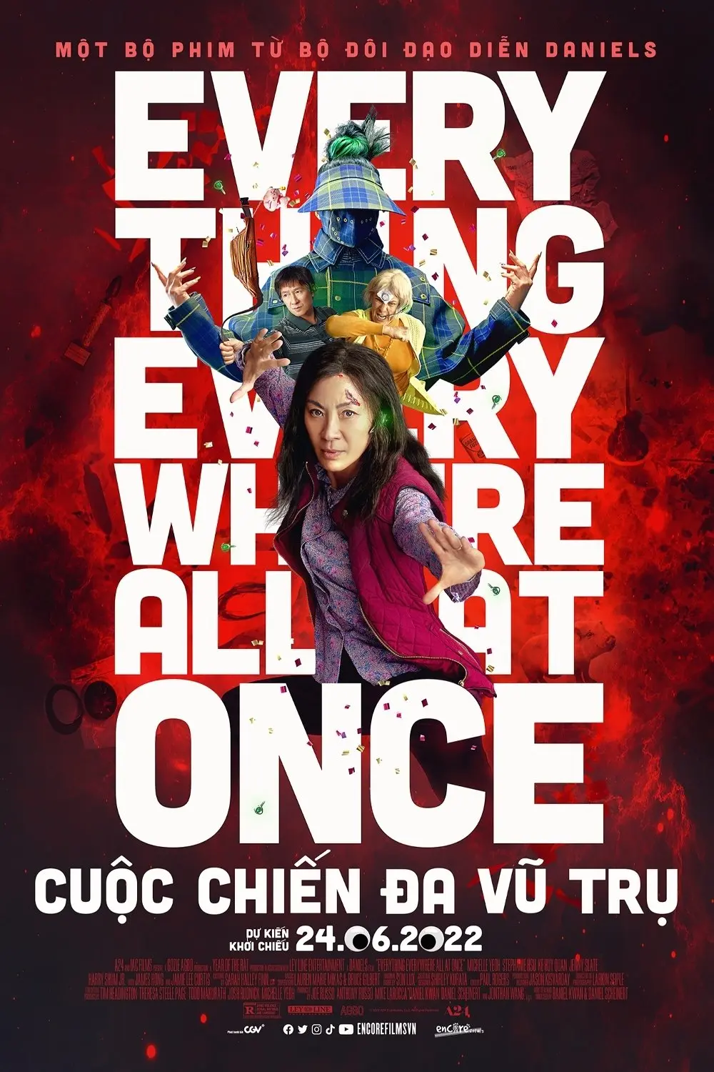 Xem phim Cuộc Chiến Đa Vũ Trụ (Mọi Thứ Mọi Nơi Mọi Lúc)