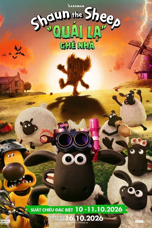 Xem phim Shaun The Sheep: "Quái Lạ" Ghé Nhà